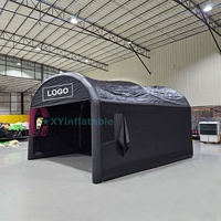 Coque de simulateur de golf gonflable professionnelle en forme d'arche, robuste, avec impression personnalisée