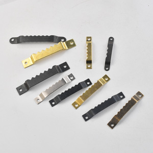 Slip Hook Carbon Steel Serrated Picture <b>Frame</b> Hooks Single Double Sided Invisible Hanging Hardware - Product Image 3