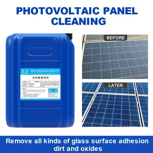 Fábrica venda direta fotovoltaica agente limpeza painel