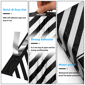 Mailers de poliéster con logotipo personalizado al por mayor, bolsas de mensajería <span class=keywords><strong>Prime</strong></span>-Ready para vendedores de <span class=keywords><strong>Amazon</strong></span> y suministros de envío para pequeñas empresas - Product Image 3