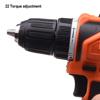 Taladro de Impacto Inalámbrico Harden de Alta Calidad, 12V, Juego de Herramientas Eléctricas con 2 Baterías