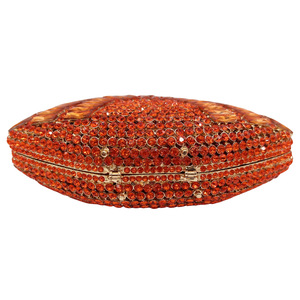 Luxury Evening Cocktail Handbags Fan Shaped Rhinestone Diamond Clutch Prom Banquets Evening Purse - Product Image 5