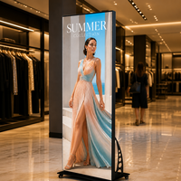 Pantalla LED de Alta Luminosidad para Carteles P1.25 640x1920mm 800-1200cd IP65 Señalización Digital para Ascensores en Centros Comerciales