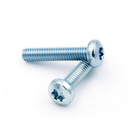 Vis à tête Torx sur mesure de fabrication chinoise, M3-M8, en acier/laiton/nylon zingué, à filetage grossier, vis bouton Torx