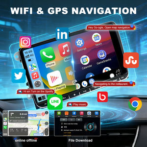 Autoradio Android pour Volkswagen Tiguan Gen 1 2010-2015 Compatible Carplay Stéréo de Voiture Intégré Wifi Fm Dsp Lecteur Multimédia de Voiture - Product Image 4