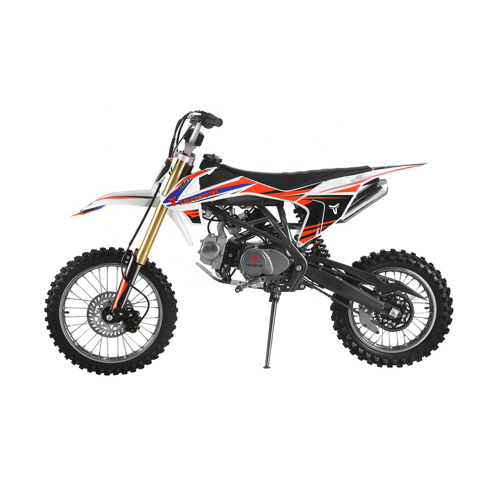 125cc Crossmotor Met 4 Takt Off-Road Motor Pit Bike Voor Volwassenen