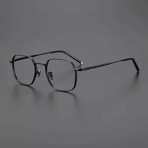 Alleinstehende retro-Spiegelrahmen aktuellstes Modell Schale Rahmen Korea beliebte Marke Luxusbrille optische Rahmen