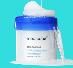 NOUVEAU MEDICUBE Zero Pore Mild Pad 2.0 70pcs 155g - Pads tonifiants revitalisants pour la peau avec acide hyaluronique et vitamine C pour les peaux sensibles - Product Image 5