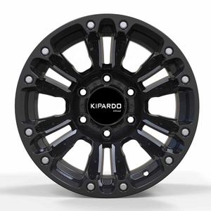 สำหรับ<span class=keywords><strong>ล้อ</strong></span> Kipardo 2024 ขนาด <span class=keywords><strong>15</strong></span> นิ้ว 4x4 ดีไซน์ใหม่ <span class=keywords><strong>ขอบ</strong></span>เว้าลึก 5x114.3 6x139.7 15x10 ผลิตจา<span class=keywords><strong>ก</strong></span>โลหะผสม - Product Image 2
