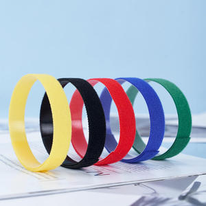 绿色定制天鹅绒双面自粘钩环环圈尺寸环圈天鹅绒 - Product Image 6