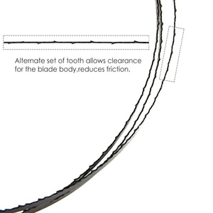 Industrial Grade 9 Inch Band <strong>Saw</strong> <strong>Blade</strong> Durable Carbon Wood <strong>Saw</strong> <strong>Blades</strong> with 1511mm Length Factory Wholesale 59.5in - Product Image 4