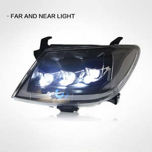 12-14 para Toyota <span class=keywords><strong>VIGO</strong></span> LED luces de circulación diurna Modificación de montaje de faros nuevos faros de lente de señal de giro de 12V - Product Image 4