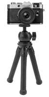 Mini trépied en caoutchouc et ABS avec verrouillage par torsion, longueur pliée de 58 mm, léger, pour téléphone portable et appareil photo numérique