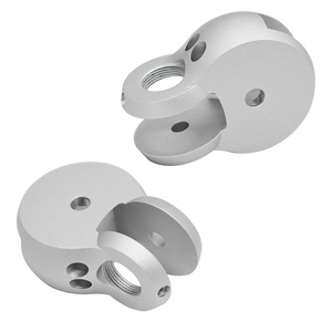 גימור מראה אביזרי <span class=keywords><strong>6061</strong></span> אלומיניום cnc מוצרי כרסום #100 anodizing טבעי עבור מוט דיג מוט בשימוש - Product Image 1