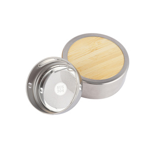 350ml sızdırmaz BPA ücretsiz çift duvar paslanmaz çelik bambu çay bardağı çay demlik ile yalıtımlı özel termos - Product Image 2