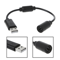 Pour Xbox 360 Controller Breakaway Cable USB Extension PC Adaptateur avec cordon de connexion en plastique durable