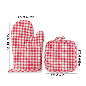 Juego de Guantes de Cocina de Diseño Ergonómico para un Mejor Agarre en Platos de Vidrio Lisos y Juegos de Utensilios de Cocina de Cerámica - Product Image 5