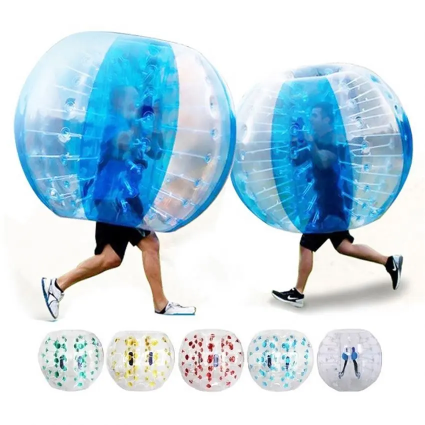 Inflatable bong bóng nước bóng ngoài trời thể thao đồ chơi cơ thể Wearable Air Human Bumper bóng