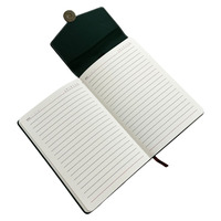 Gran oferta, cuaderno de PU de tres pliegues, organizador diario de tapa dura de negocios, diario de oficina, planificador de viaje personalizado