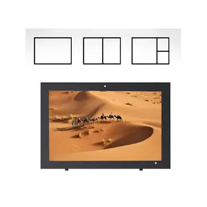 55 Zoll Indoor Digital Touchscreen Kiosk Wand montage Display Werbe maschine