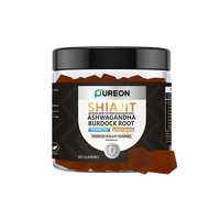 Pureon Offre Spéciale OEM Complément Alimentaire Gommeux de Shilajit Pur de l'Himalaya Marque Privée Ashwagandha Vente Directe Usine en Gros pour Adultes