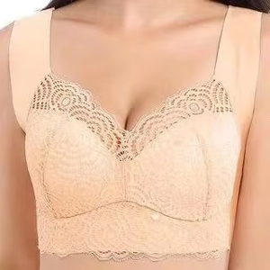 Women's Seamless Lace Push-Up <b>Bra</b> - U-Back Wireless Sports Comfort <b>Bra</b> Fashion - Product Image 3