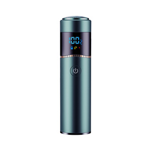 เครื่องโกนหนวดไฟฟ้าแบบหมุน LCD กันน้ำ IPX4 ชาร์จ USB ได้ พกพาสะดวกสำหรับเดินทาง ใช้ได้ทั้งใบหน้าและลำตัว ตัวเครื่องโลหะขนาดเล็ก แบตเตอรี่ 1000mAh - Product Image 6