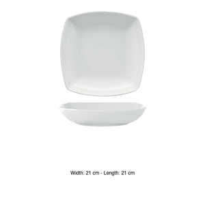 Tokyo Square Deep Plate 21 × 21 cm Gural - Product Image 3
