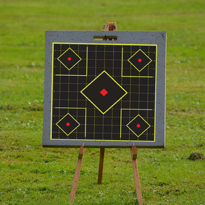 Bán buôn 12x12 inch <span class=keywords><strong>Sight</strong></span> trong phản ứng chụp mục tiêu Sticker Stick & Splatter tự dính chụp mục tiêu - Product Image 1