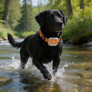 Collier GPS pour <span class=keywords><strong>chien</strong></span> et chat, traceur pour animaux de compagnie, anti-perte, suivi des animaux, étanche, télécommande pour le suivi des chiens et des chats, positionnement des animaux - Product Image 4