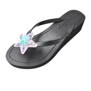 Hampton Blue - Sandales à talon mi-haut pour femme - Product Image 1