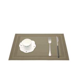 Vente en gros de tapis de table classiques en similicuir PVC tapis de cuisine salle à manger imperméables pour mariage avec fonction de vidange à utiliser - Product Image 2