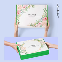 Boîte d'emballage personnalisée avec logo pour cosmétiques, vêtements, cadeaux, boîte d'expédition imprimée sur mesure, boîte en carton ondulé