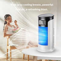 Y099 ventilateur électrique de pulvérisation ventilateur d'air froid sans lame humidification de bureau ventilateur chronométré pour bureau de dortoir à domicile
