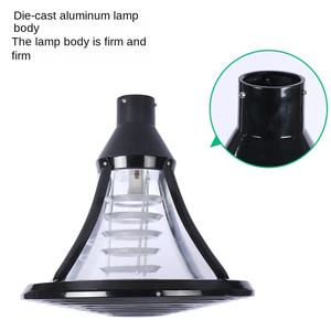 100 LED Luz de pared solar para exteriores PIR Sensor de movimiento Lámpara de jardín con función alimentada por luz solar para aplicaciones de paisaje - Product Image 4