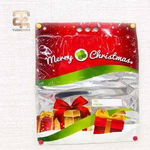 Factory Price High Quality Laminated Material Christmas Gift Candy Packaging Bag