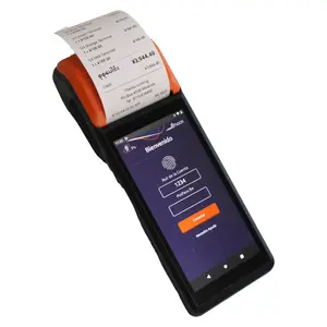 Impresora POS Android, Terminal portátil de 58mm, Impresora de recibos de boletos electrónicos Sii, <span class=keywords><strong>PDA</strong></span> POS de negocios portátil todo en uno - Product Image 1