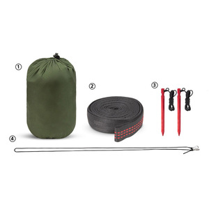 GARIDA <span class=keywords><strong>Hamac</strong></span> de tente portable <span class=keywords><strong>ultra</strong></span> léger pour 2 personnes <span class=keywords><strong>Hamac</strong></span> aérien de camping imperméable avec <span class=keywords><strong>moustiquaire</strong></span> GCHH-017 - Product Image 5