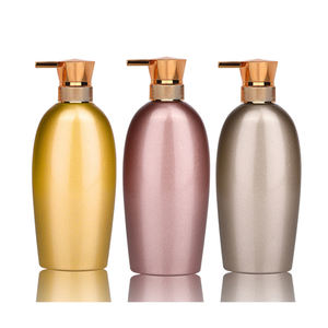 Bouteille à pompe Distributeur de savon liquide <span class=keywords><strong>Gel</strong></span> <span class=keywords><strong>douche</strong></span> Shampooing Conteneur Bouteilles de soins de la peau Plastique rechargeable en stock PET 600ml 1000ml - Product Image 1