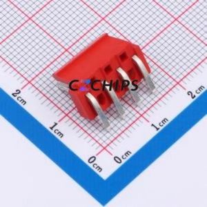 BX-VH3.96-4PWZ-R Wire-to-<b>Board</b> <b>Pin</b> Header Bent Lead Through Hole,P=3.96mm Connector 1x4P 3.96mm Right Angle Insert VH - Product Image 2