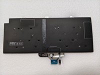 Teclado para Portátil HK-HHT para Dell Latitude 5320 5330 7320 7330, Teclado para Portátil del Reino Unido con Retroiluminación LED y Interruptores Negros