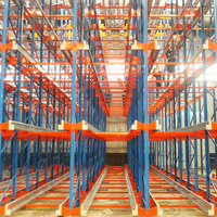 Chine Usine et fabricants Radio bidirectionnelle Système de rayonnage à palettes multi-navettes Rack de stockage d'entrepôt