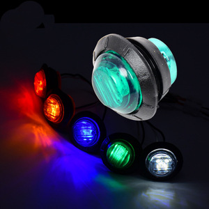 Feu latéral LED 3/4 pouce 12V 24V pour camion remorque, clignotant, en plastique, pour modernisation et remplacement - Product Image 3