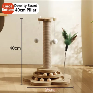<span class=keywords><strong>Árbol</strong></span> Rascador <span class=keywords><strong>para</strong></span> <span class=keywords><strong>Gatos</strong></span> de Sisal y Madera Ecológico, de Fácil Montaje, Precio Económico de Fábrica, Gran Venta - Product Image 6