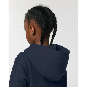 Felpa STSK182 per Bambini con Zip Organica, Merchandising Sostenibile - Product Image 4