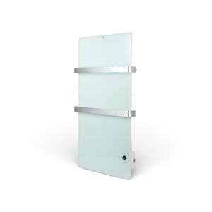 Sèche-serviettes électrique mural en <span class=keywords><strong>verre</strong></span> trempé avec radiateur chauffant et Wi-Fi intelligent pour salle de bain, maison, hôtel - Product Image 3