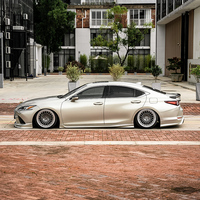 Kit carrosserie complet Yofer pour Lexus ES Series : Lame de pare-chocs avant, diffuseur arrière, jupes latérales, spoiler et ensembles d'amélioration de carrosserie