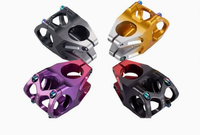 Stem Sepeda Gunung MTB dari Aluminium Alloy, 40mm Pendek, Bridge Sepeda 31.8, Riser Setang, Handlebar, Batang Setang