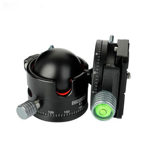 หัวบอลขาตั้งกล้อ<span class=keywords><strong>ง</strong></span>อลูมิเนียมแบบมืออาชีพ หมุนได้ 360 องศา รับน้ำหนักได้ 25 กก. เส้นผ่านศูนย์กลา<span class=keywords><strong>ง</strong></span>ฐาน 55 มม. น้ำหนัก 0.39 กก. สำหรับกล้อ<span class=keywords><strong>ง</strong></span> - Product Image 4