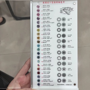 Moissanita al por Mayor de 0.1-5ct, Piedra de Moissanita de Color Rosa, Morado, Verde, Amarillo y Azul, Moissanita de Color de 3-11mm - Product Image 3